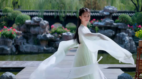 古风女子唯美舞蹈