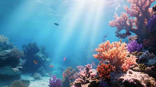 大海海洋航拍海浪升格海鸥海面海上日出海滩