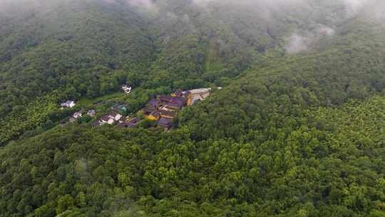 杭州西湖灵隐景区三天竺航拍