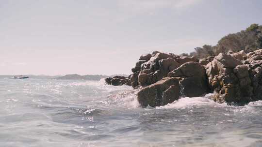 Rocky Shore，海滨，海洋，地中