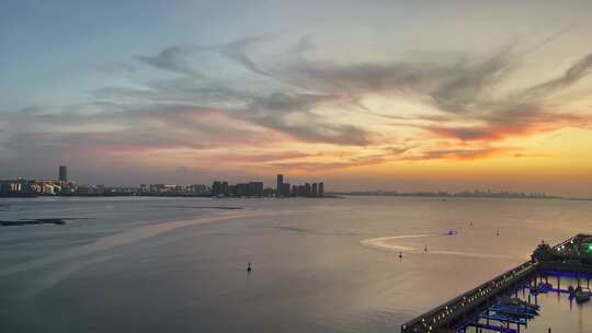 海口洲际酒店远眺海岸线