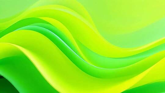绿色动感波浪背景素材