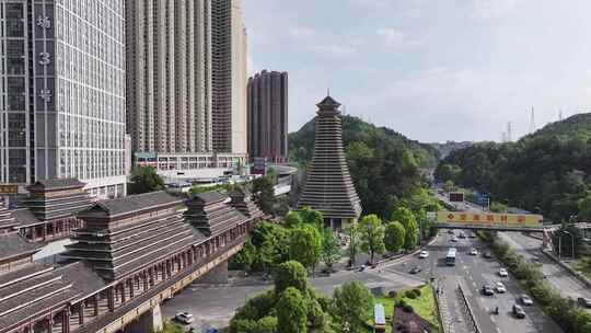 贵阳风雨桥航拍