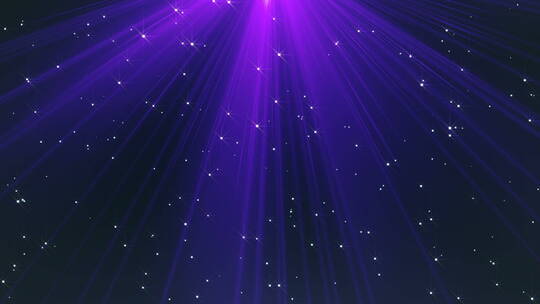紫色光芒星光闪烁