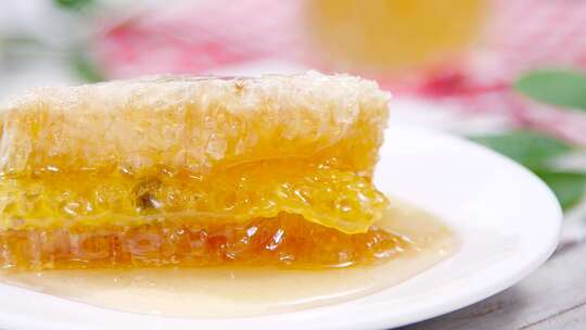 蜂巢蜜 蜂蜜 野生蜂巢蜜