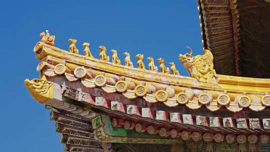 故宫宫殿屋脊兽0300