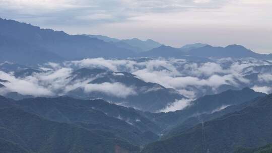 美丽中国河南伏牛山老界岭自然风光