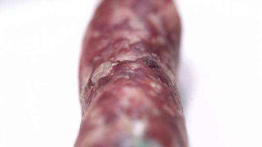 微距解剖香肠肉质腊肠熏肉