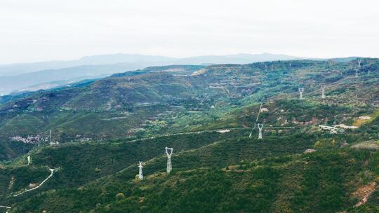 山川树林航拍风景