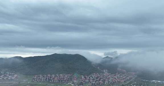 河北张家口海坨山谷旅游度假小镇