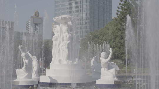 福建省福州市鼓楼区五一广场公园于山堂拍摄