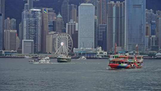 【正版素材】香港维多利亚港