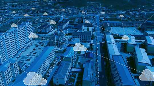 数字智慧城市大数据云计算物联网5G连线