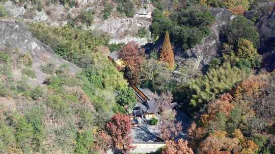 新昌大佛寺秋季风光