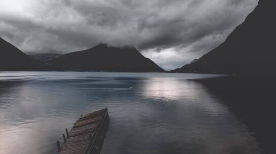 自然景观的时间流逝镜头