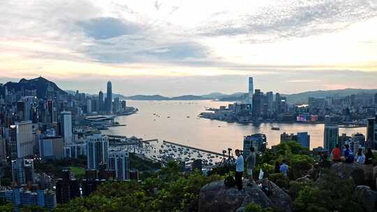 香港大全景航拍