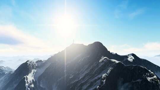 雪山 攀登者