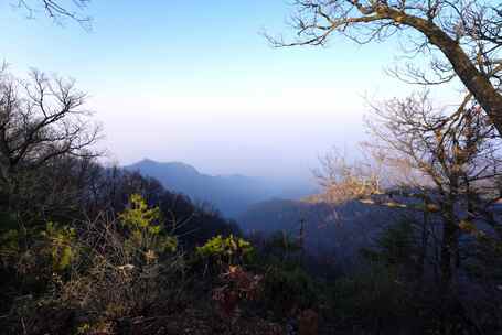 山顶云海延时