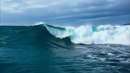 fpv海边沙滩海浪大海海水特写ai素材原