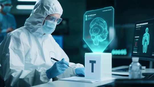 未来医疗科技实验室，AI智能医学研究场景