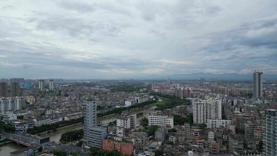 广西玉林大景玉林城市风光航拍