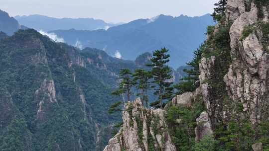 美丽中国河南伏牛山老界岭自然风光