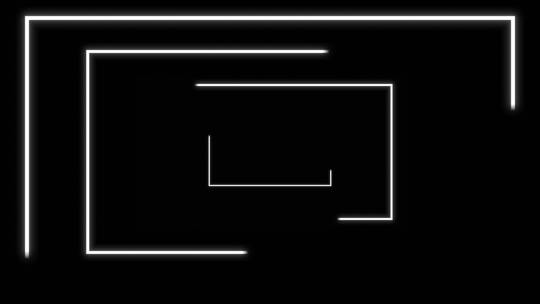 抽象 线条 黑白 方框 矩阵 矩形 运动