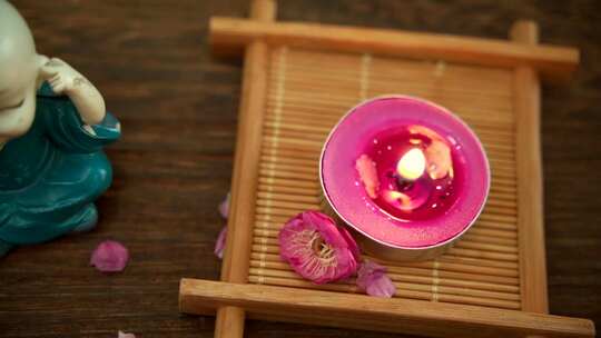 温暖治愈安静的禅意煮茶燃香氛围