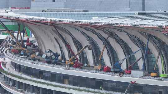 中国广东省广州市白云火车站