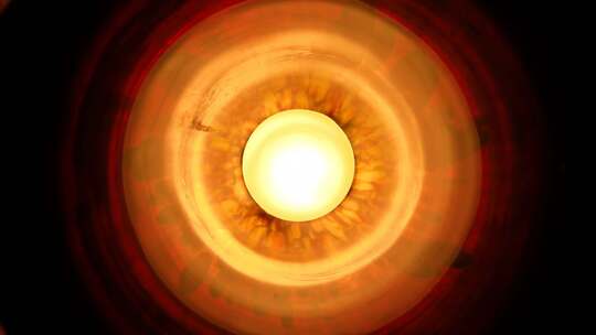炫目光芒圆形特效画面