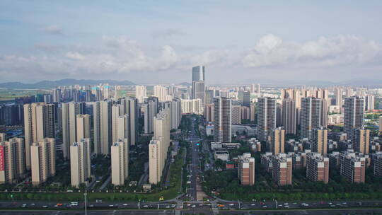 粤港澳大湾区珠海金湾航空新城航拍