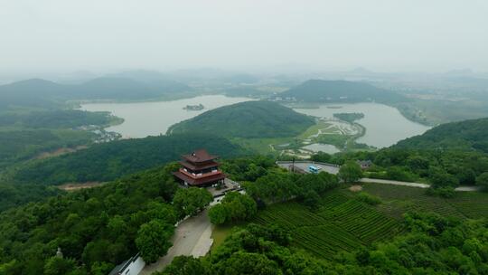 【原创】航拍嘉兴南北湖景区-03视频素材模板下载