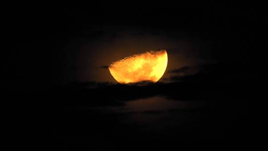 八月十五的月亮 中秋佳节夜晚的月亮视频素材模板下载