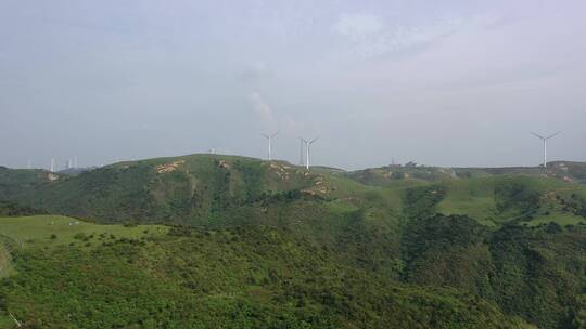 航拍郴州仰天湖大草原