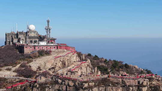 泰安泰山山顶风景