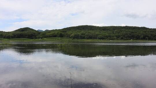 实拍1080P120风光山水草原湖泊河流视频素材