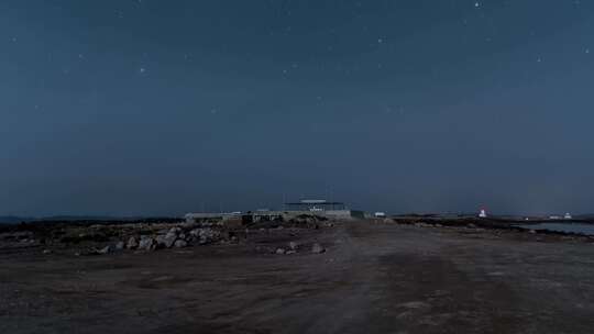 高原户外星空延时