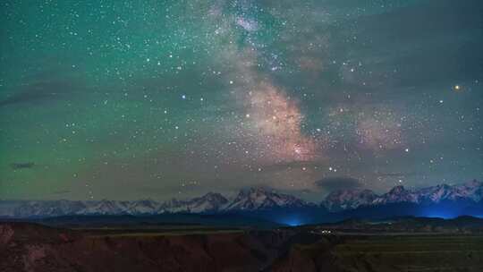 新疆伊犁阿勒泰星空延时