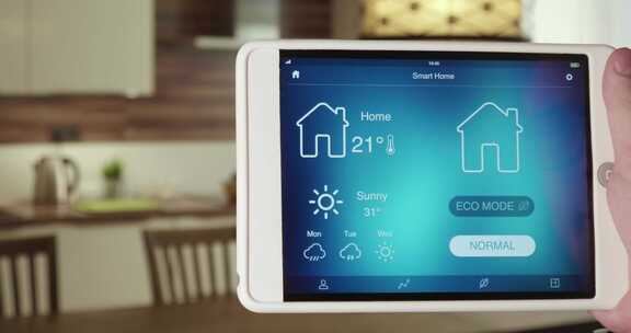 智能家居 智慧家居 控制屏幕操作
