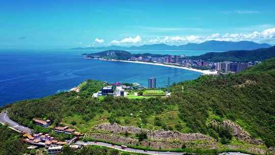 广东阳江海陵岛旅游风光航拍