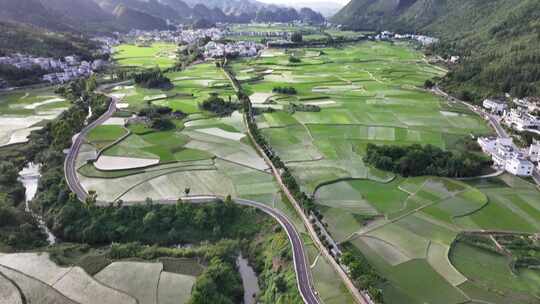 贵州兴义万峰林田园风光