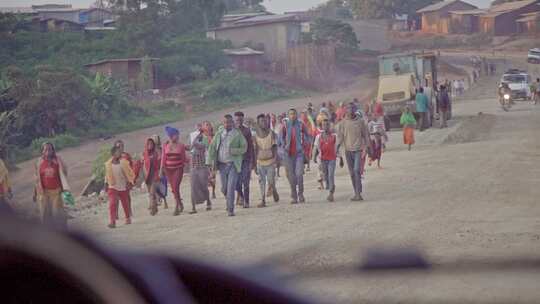 埃塞俄比亚首都街头人文