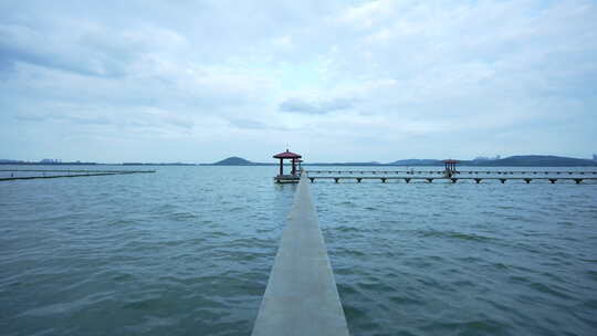 武汉东湖风景区听涛泳场