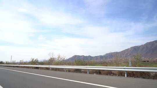 旅行 沿途 风景 公路 树