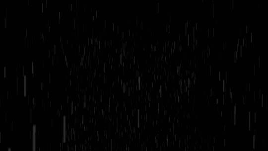 雨滴暴雨下雨【透明通道】视频素材模板下载