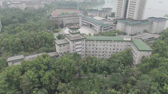 武汉中南民族大学航拍