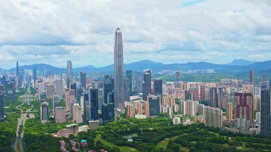 美丽深圳城市风光素材