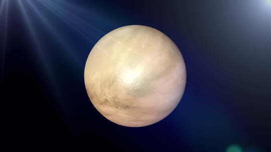 金星行星无缝旋转