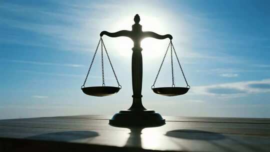 315法律天平公平正义概念视频