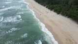 惠州黑排角，盐洲岛彩石滩高清在线视频素材下载